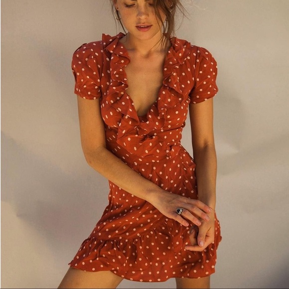 Réalisation Par The Valentina Polka Dot dress - Picture 1 of 4